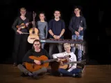 Hold af elever med forskellige instrumenter
